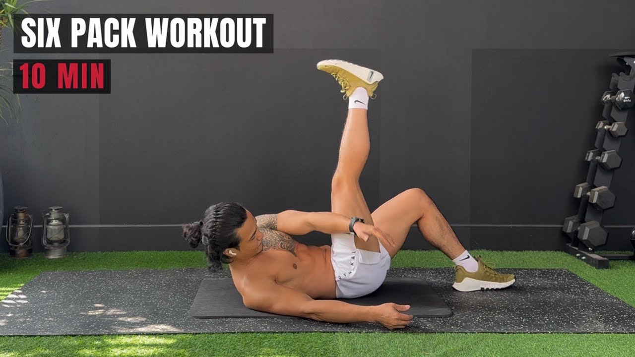 10 Min ABS WORKOUT For VISIBLE SIX PACK at Home | No Repeat, No Equipment