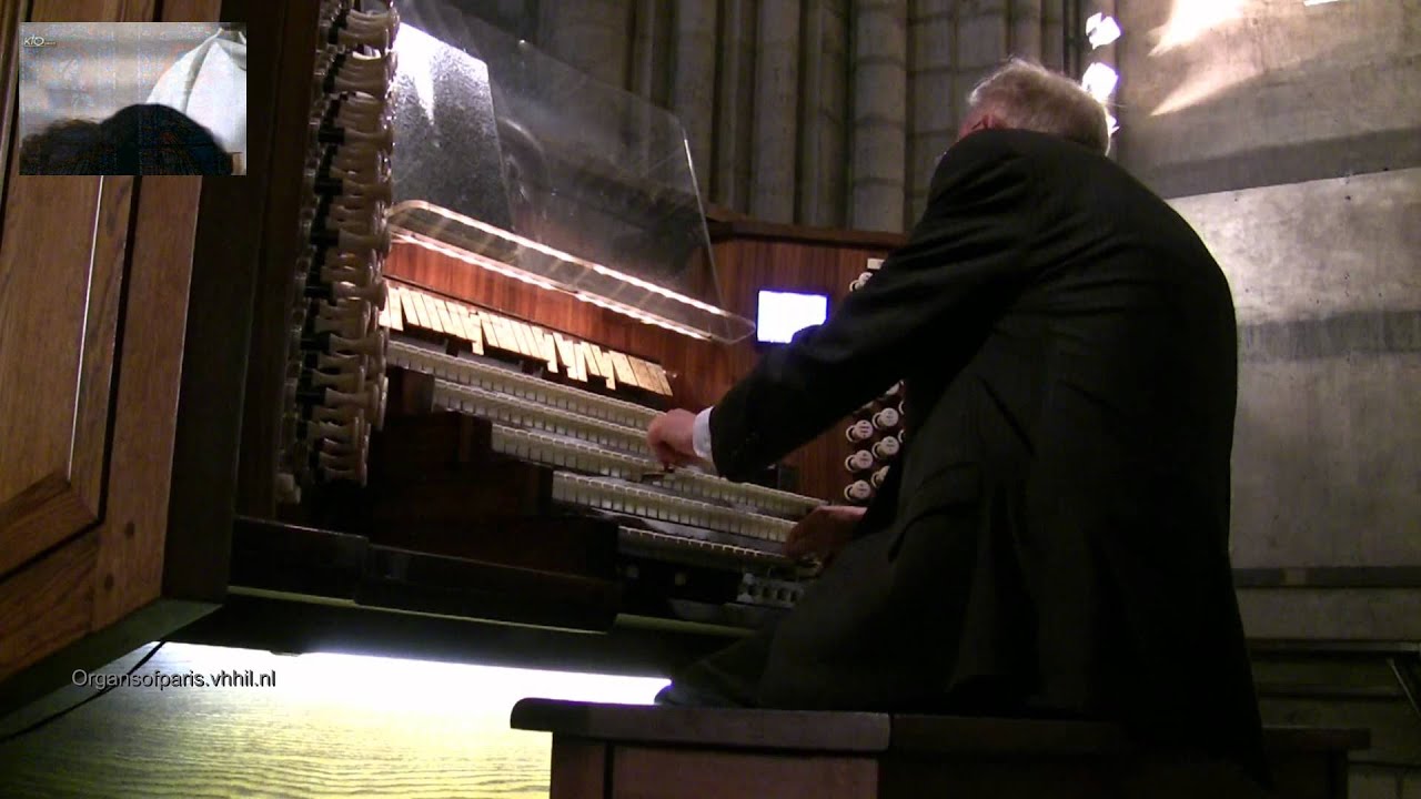 Philippe Lefebvre - Notre-Dame-de-Paris - Messe du soir 01.05.2011 - Communion improvisée (2011-8)