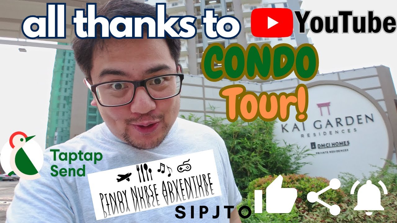 Salamat Youtube! | Kai Garden Residences Condo Tour| Pinoy Nurse Adventure