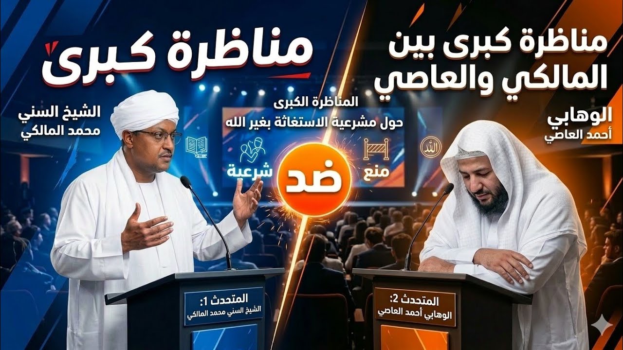 مناظرة حول الاستغاثة بين الشيخ محمد المالكي والشيخ أحمد العاصي 