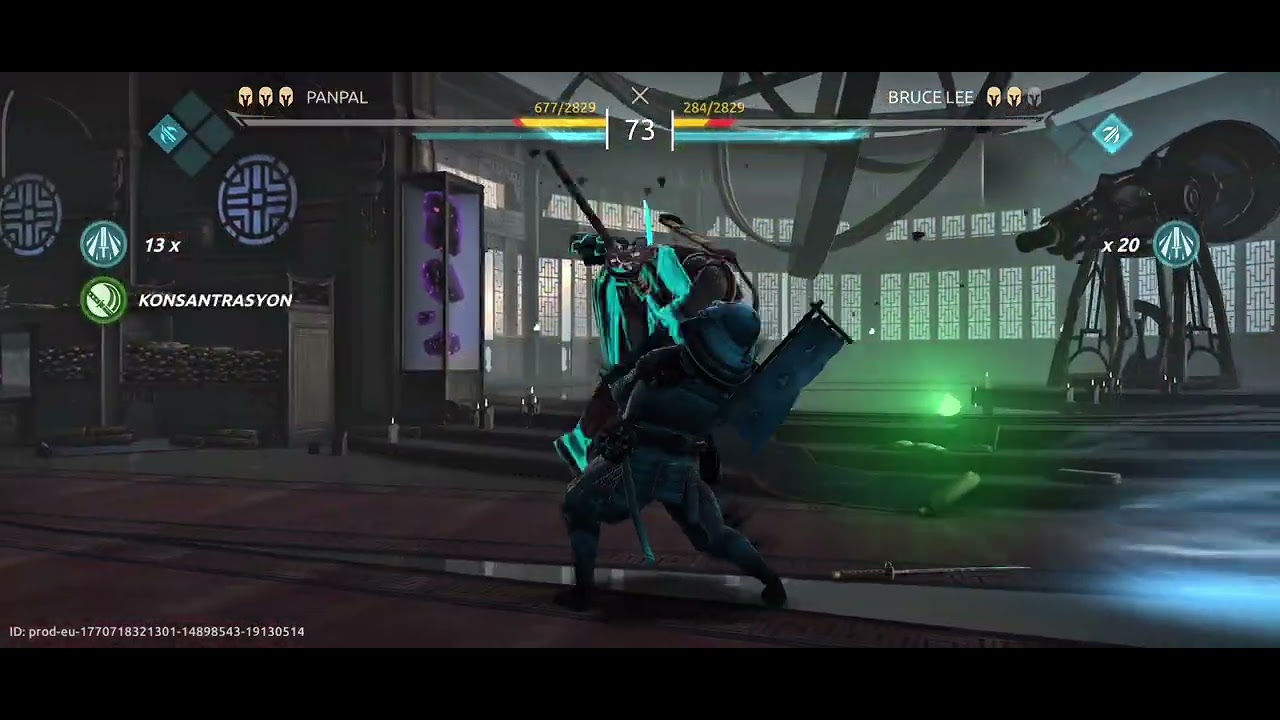 Rakipler Dikkat! Azuma ve Ling Shadow Fight 4 Arena'da Rakipleri eziyor!
