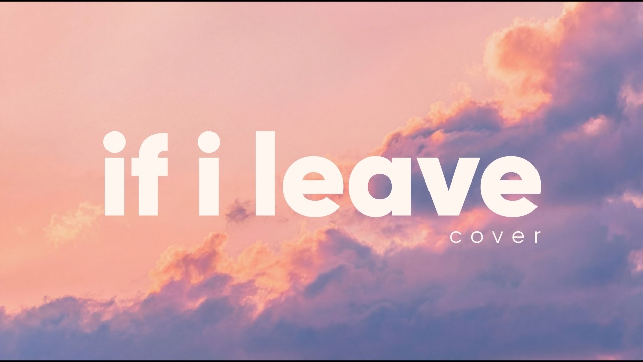 If I Leave - Mitski (Cover) | The Otherdays Official Lyrics Video