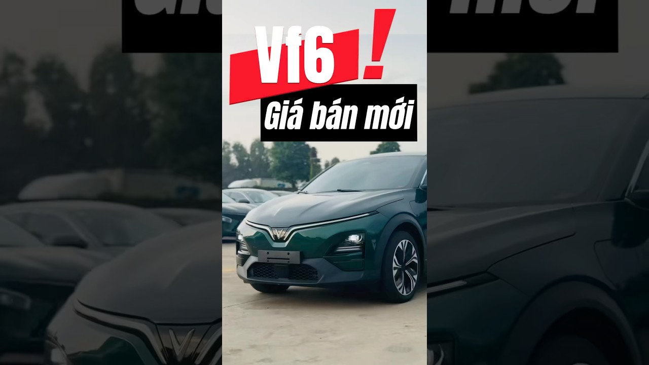Gi&aacute; B&aacute;n V&agrave; Tổng Chi Ph&iacute; Lăn B&aacute;nh Xe Vinfast Vf6. #shorts #vf6 #giaxevf6