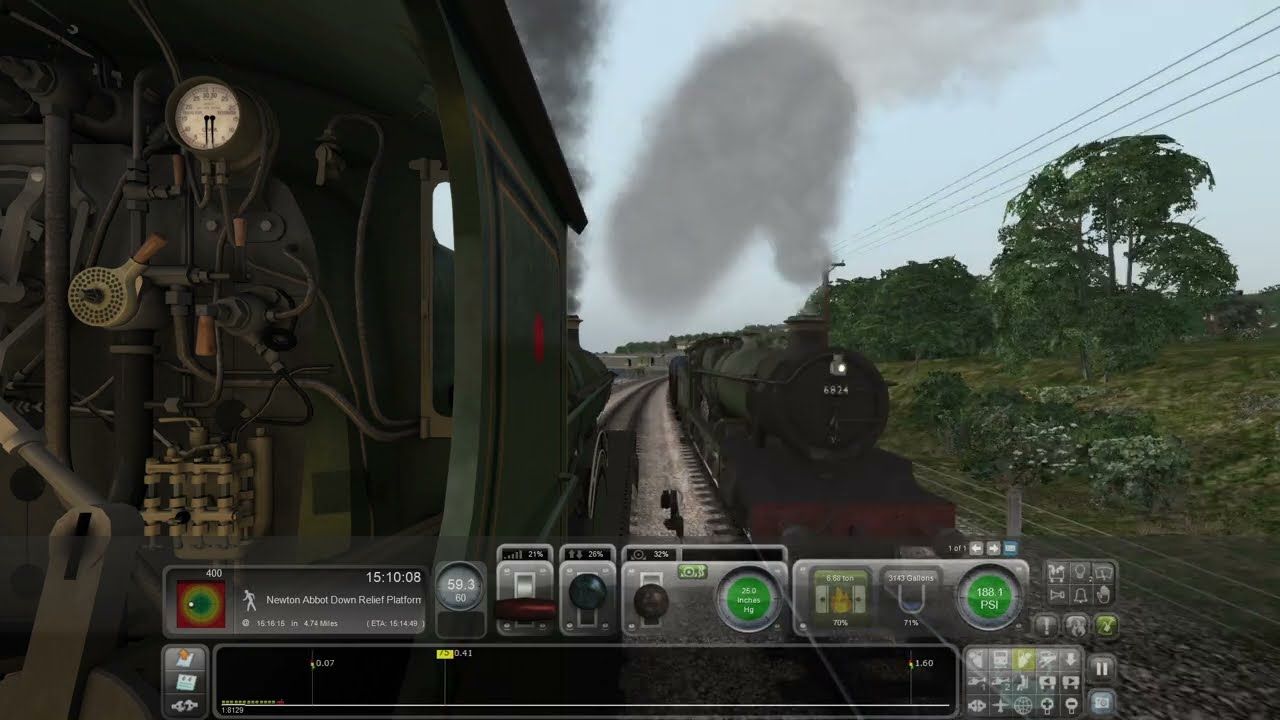 Royalty Goes to Kingswear - Riviera Line in the Fifties - GWR Star Class - Train Simulator Classic
