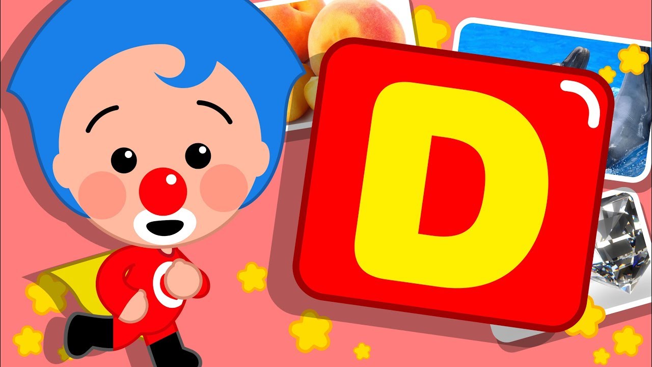 Gira y Aprende | Letra D | Palabras con la Letra D  | Plim Plim 4K Ultra HD