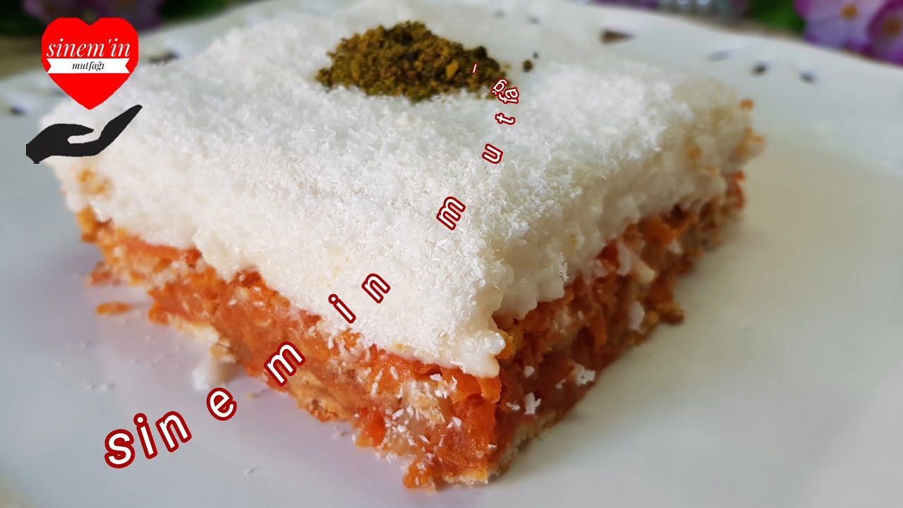 Muhallebili Havuç Tatlısı Tarifi