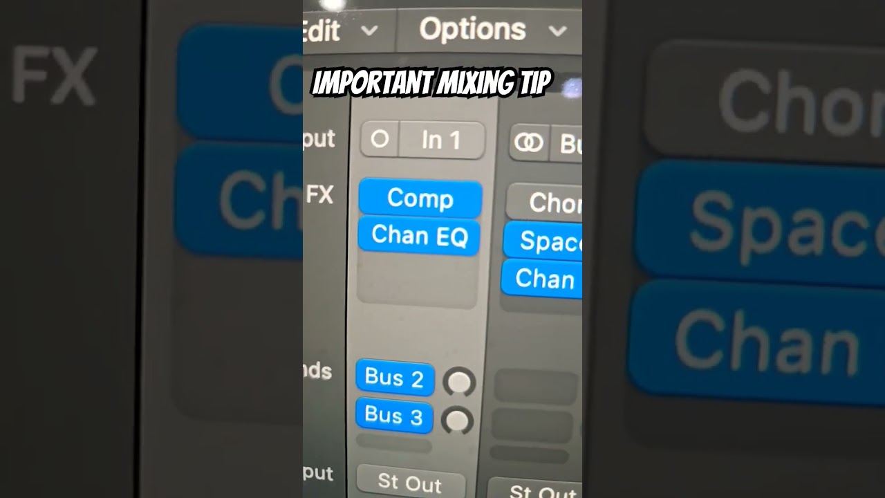 Mixing tip 101. Really basic stuff that people don't know