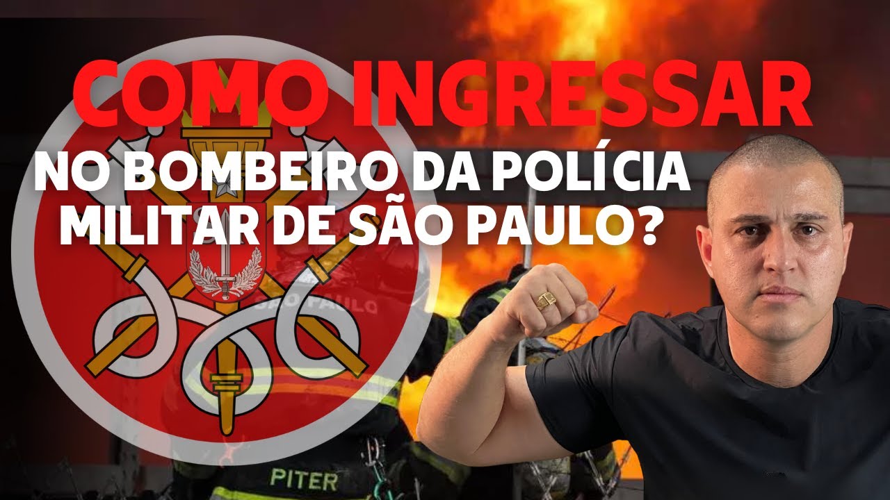COMO ENTRAR NO BOMBEIRO DA PMSP? | Concurso Barro Branco - CFO