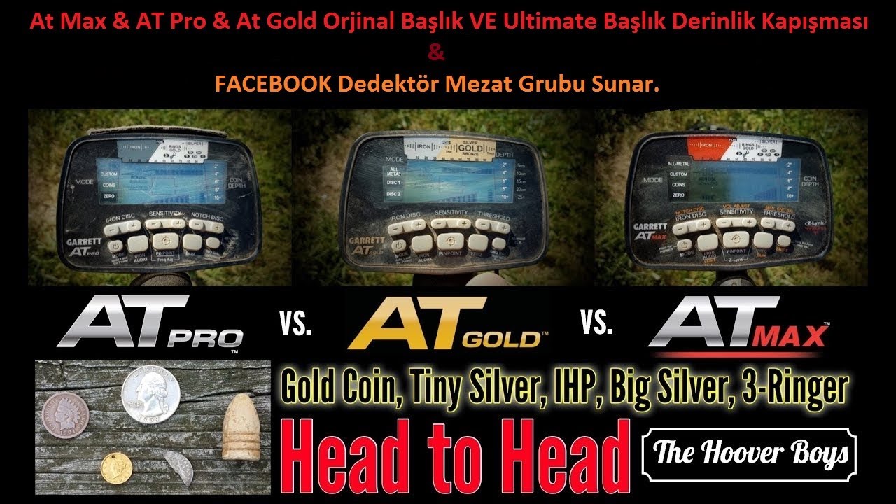 At Max & AT Pro & At Gold Orjinal Başlık VE Ultimate Başlık Derinlik Kapışması