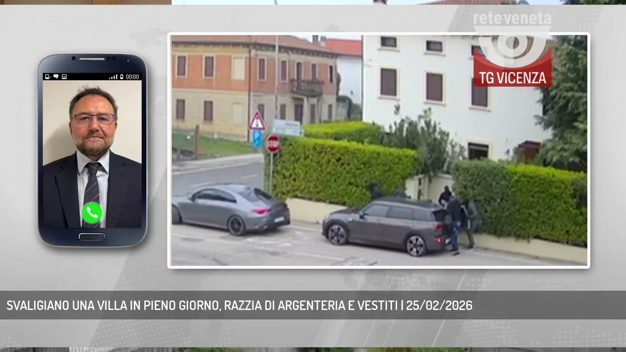 SVALIGIANO UNA VILLA IN PIENO GIORNO, RAZZIA DI ARGENTERIA E VESTITI | 25/02/2026