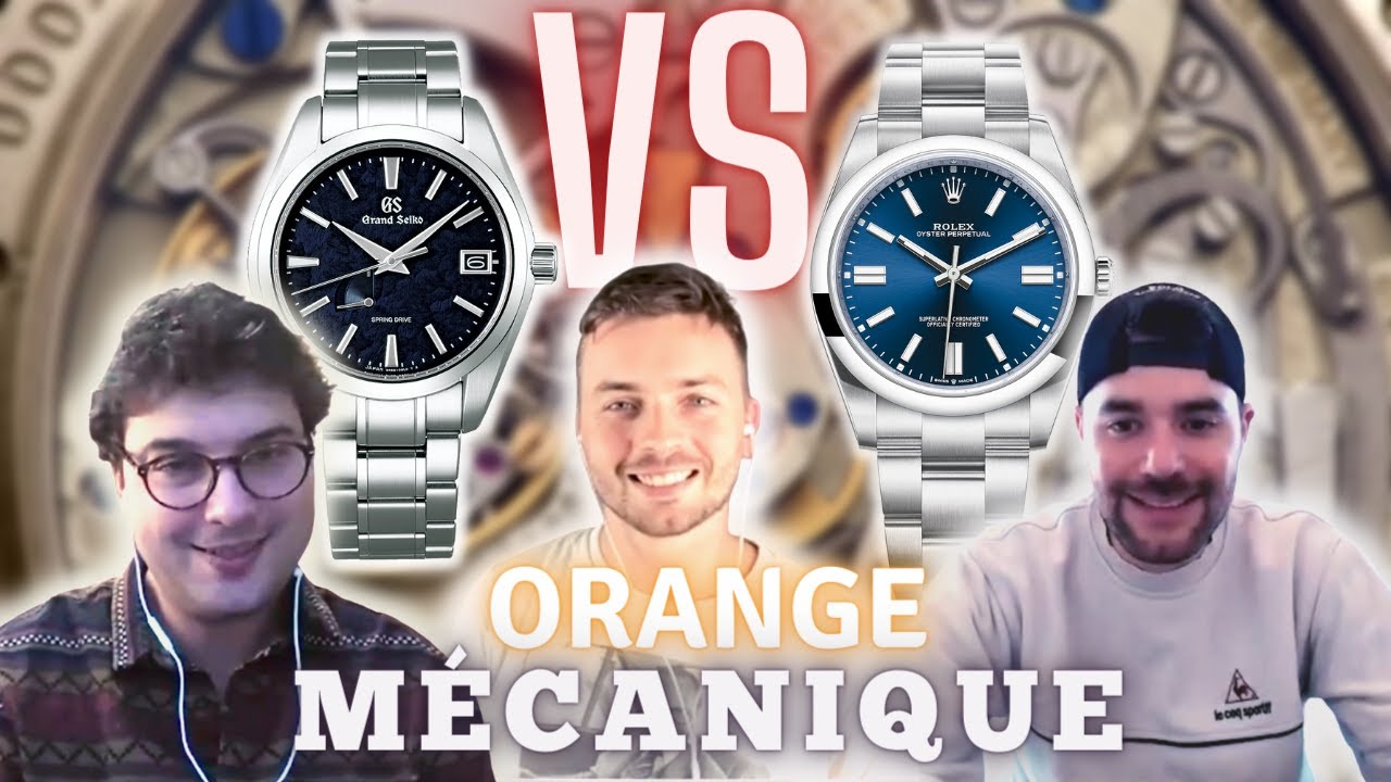 Alternatives à la Rolex Oyster Perpetual? Grand Seiko frappe fort!  -- Orange Mécanique