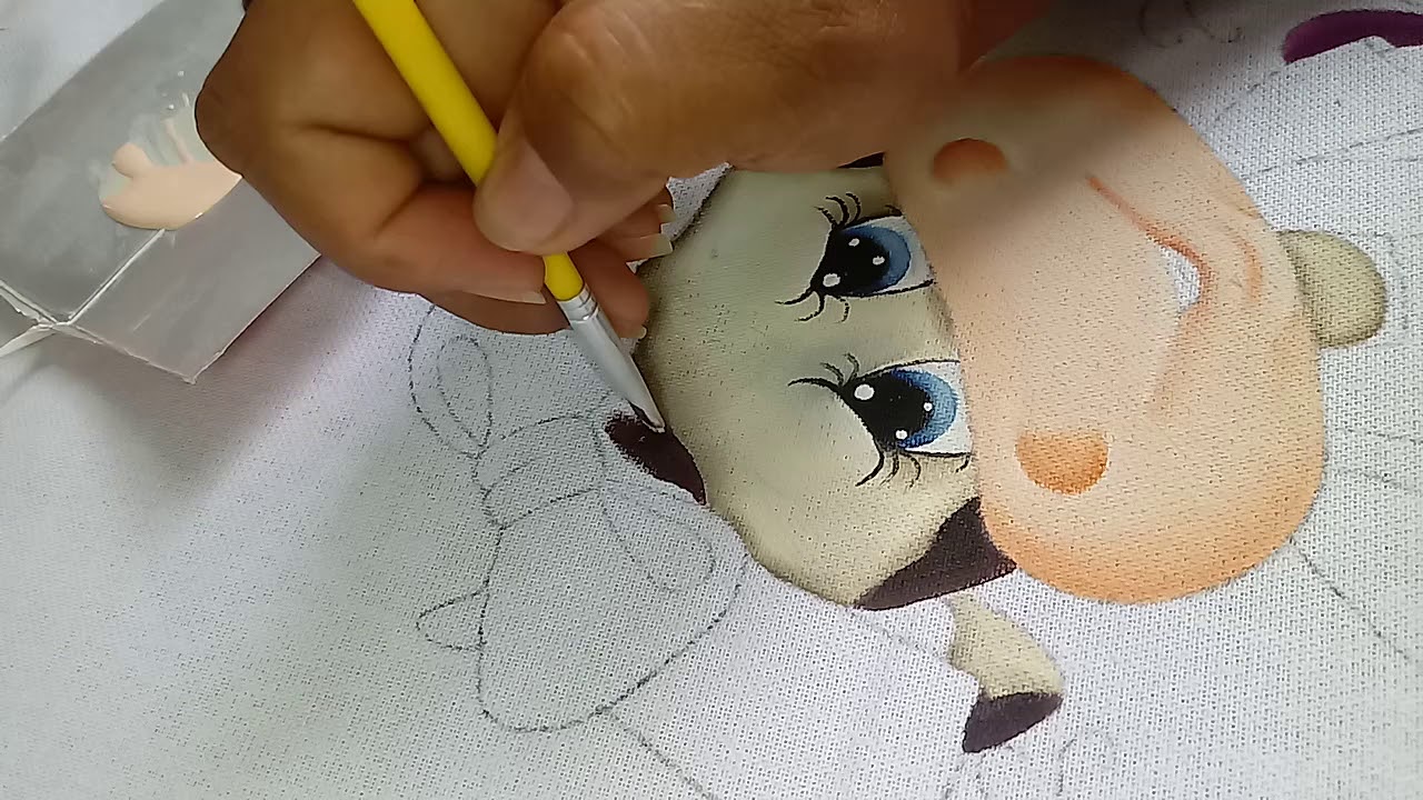 Finalizando o rosto da vaquinha😍