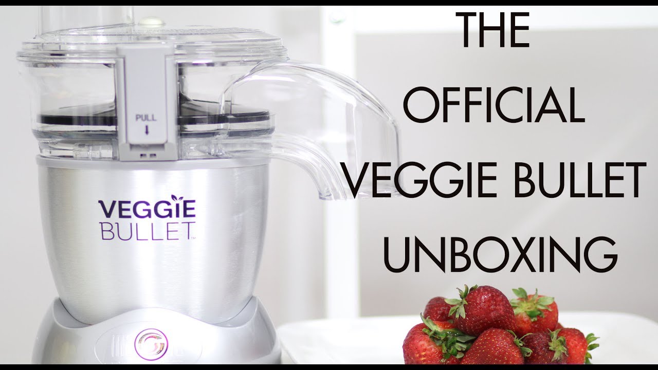 THE OFFICIAL VEGGIE BULLET 3 IN 1 UNBOXING
