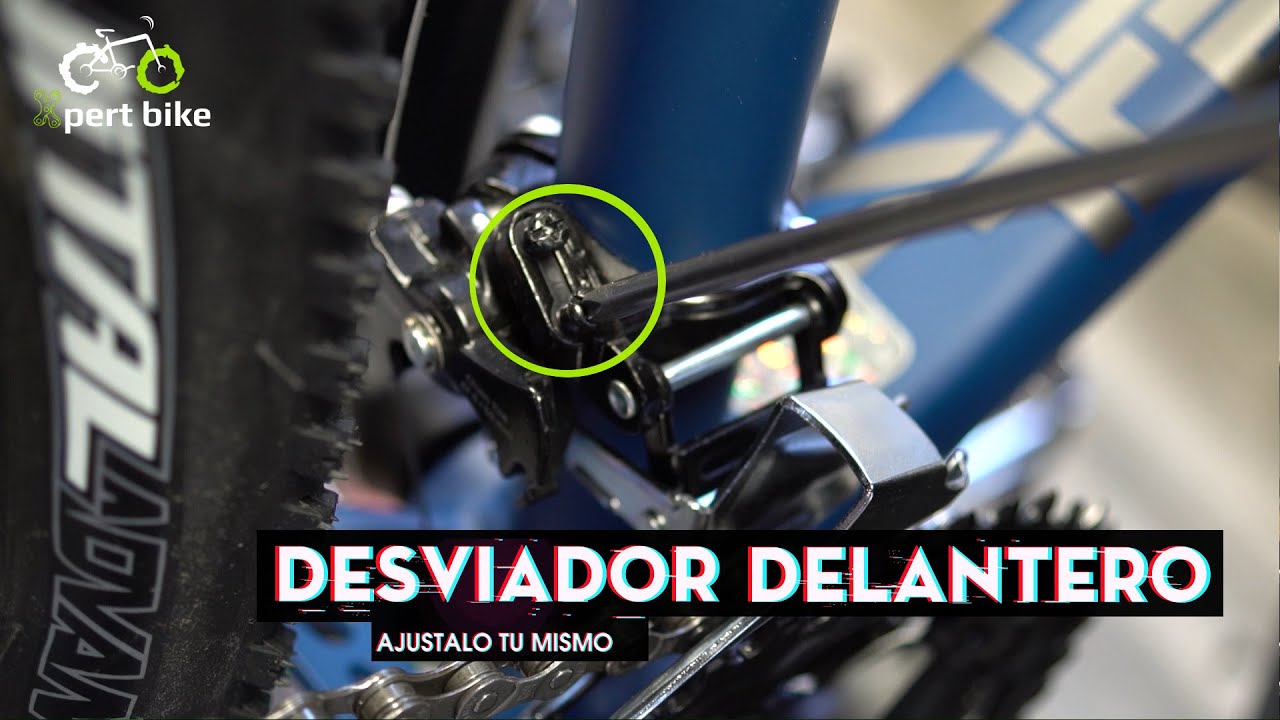 Cómo ajustar el desviador de tu bicicleta fácilmente. 🔧