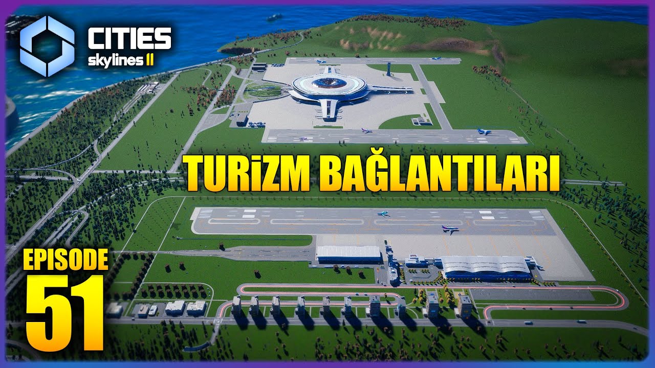 İstanbul Havalimanı ve Gelişmiş Su Arıtma Tesisi! 🔥 Cities Skylines 2 [S3-B51]