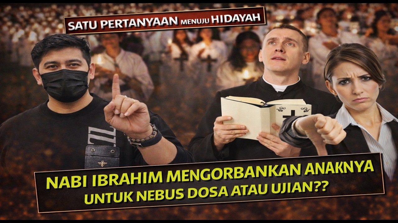 SATU PERTANYAAN MENUJU HIDAYAH‼️NABI IBRAHIM MENGORBANKAN ANAKNYA UNTUK NEBUS DOSA ATAU UJIAN