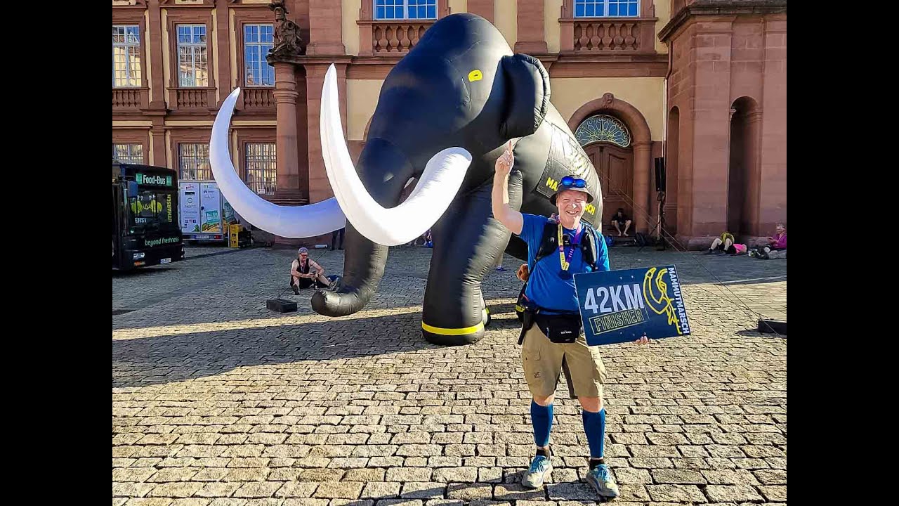 🦣 Mammutmarsch Mannheim - 42 heiße Kilometer. Oder ein Badner und ein Hesse unterwegs.