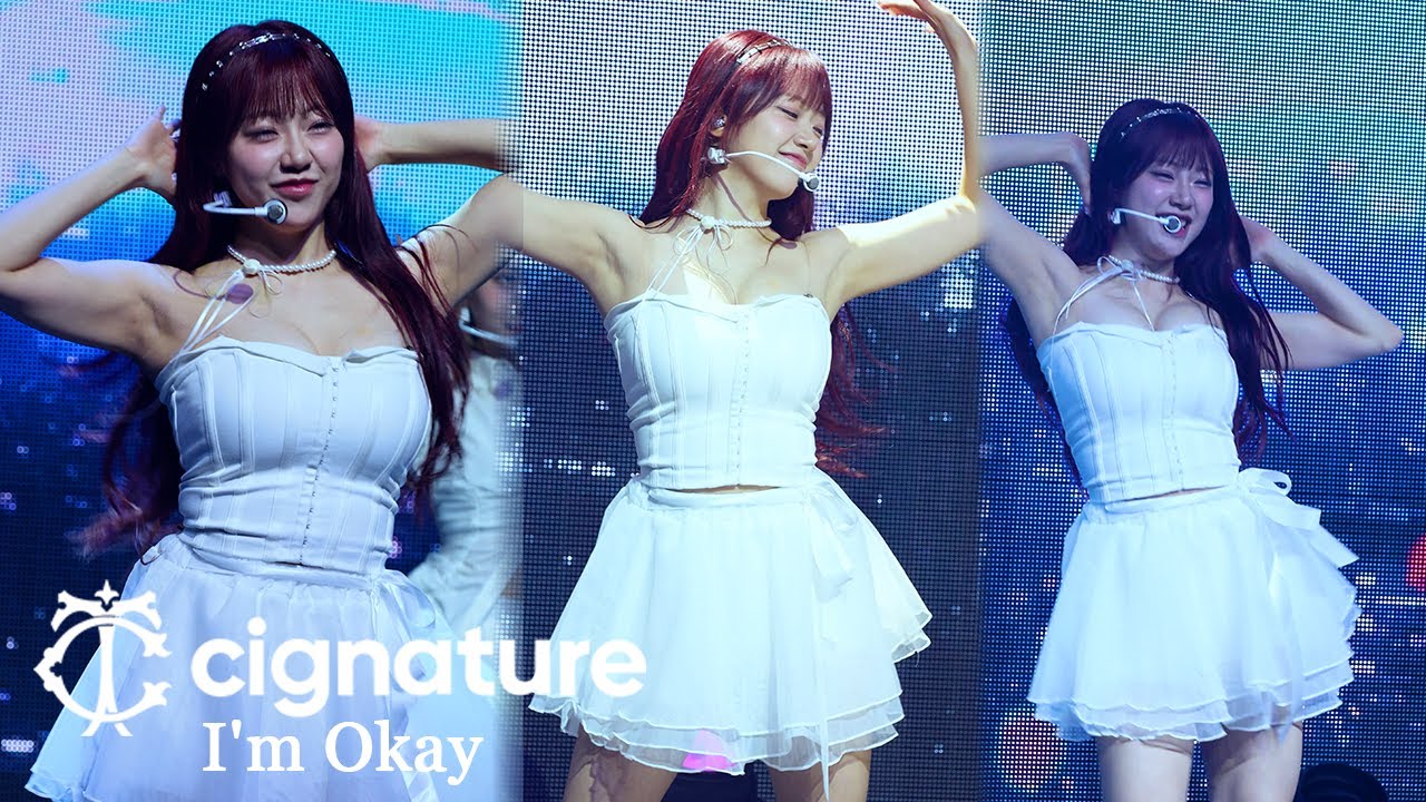 시그니처(cignature) - I'm Okay 지원 직캠 240610 #지원 #시그니처 4K 60P