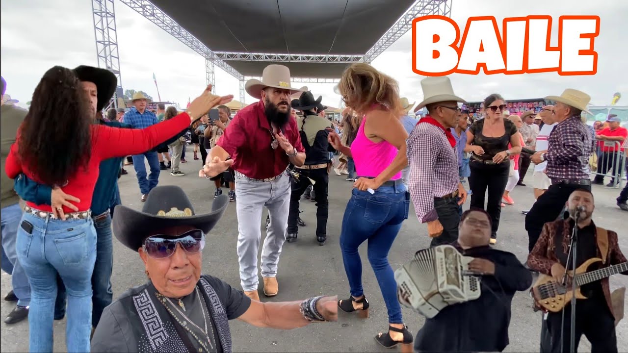 BAILE EN PARAMOUNT SWAP MEET/la pulga/ NORTEN̈O 2025💃🕺🎸🎼🇲🇽
