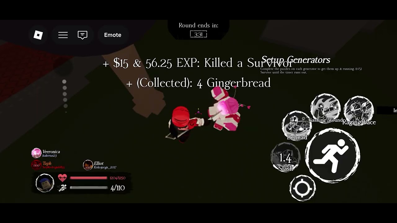 First round with out buff so far