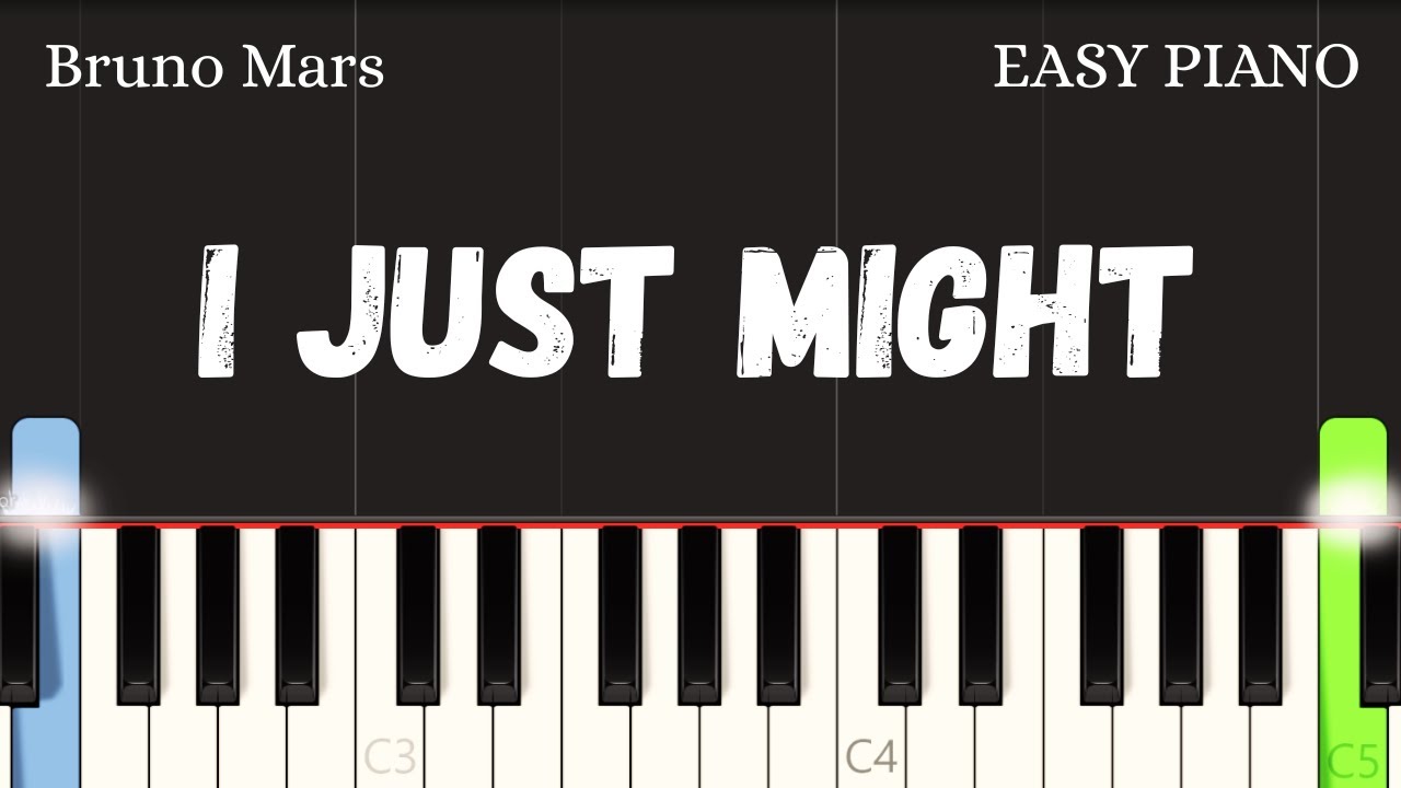 Bruno Mars – Just Might | Easy Piano Tutorial for Beginners