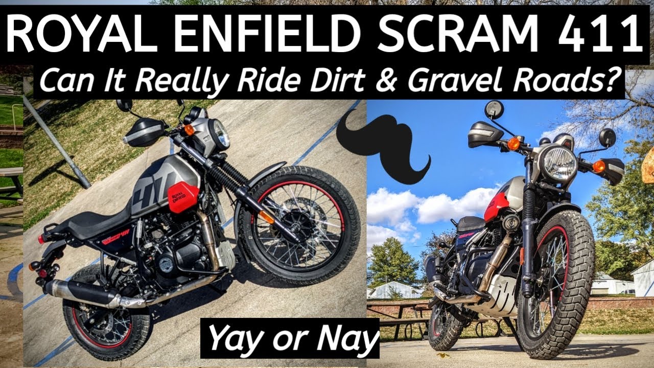 ROYAL ENFIELD Scram 411 Can it SCRAMBLE!
