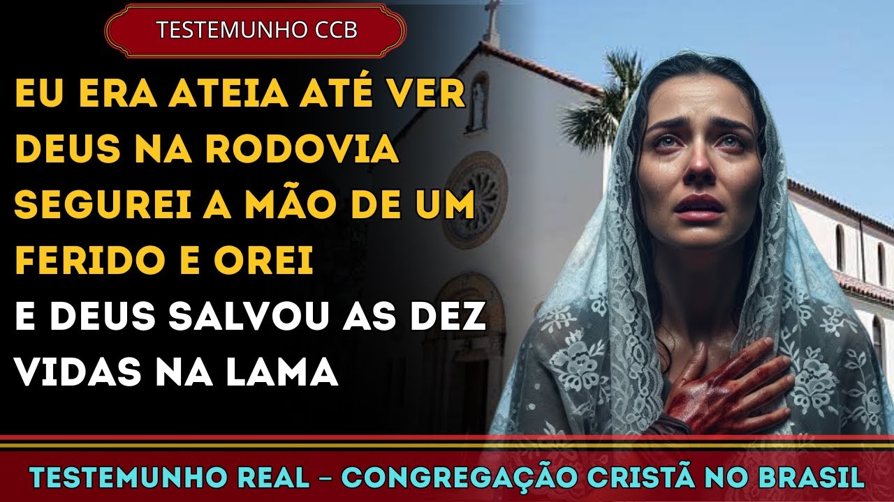 TESTEMUNHOS CCB – EU NÃO CRIA EM DEUS, ATÉ VÊ LO SALVAR 10 VIDAS NA RODOVIA