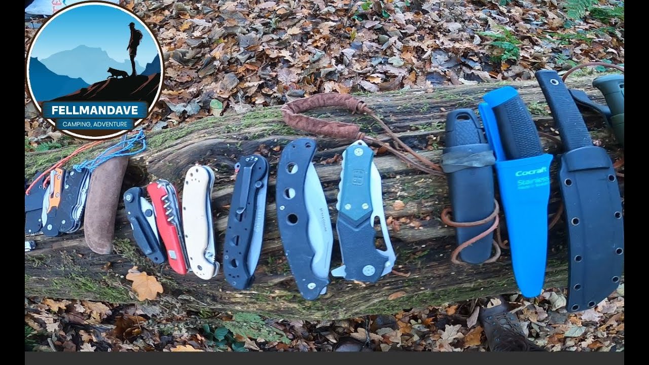 Which Knife for UK camping, hiking and backpacking, plus UK knife law