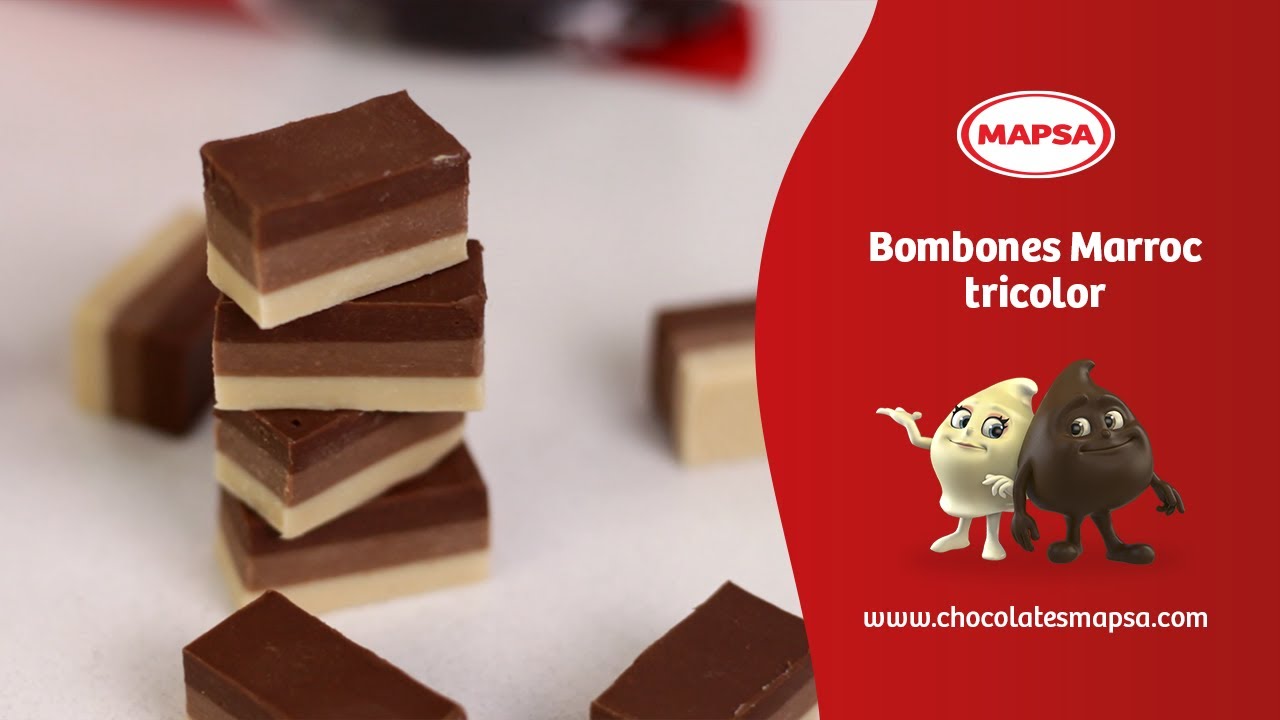 Bombones Marroc Tricolor