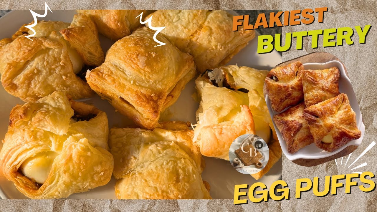 The Flakiest Butteriest Goan Egg Puffs You'll Ever Make — Better Than Any Bakery 🥐🔥
