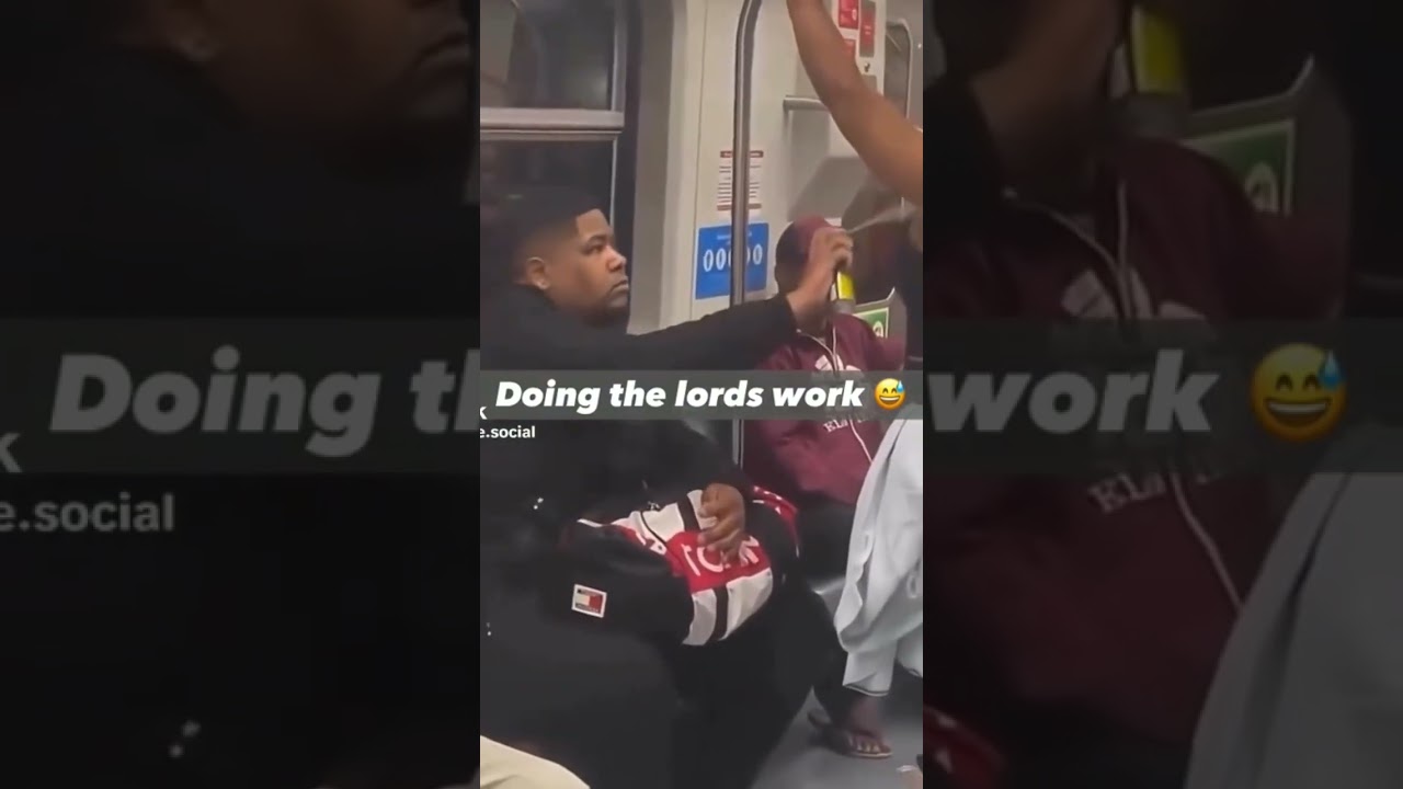 Boy is doing the Lord's work😂 #kids