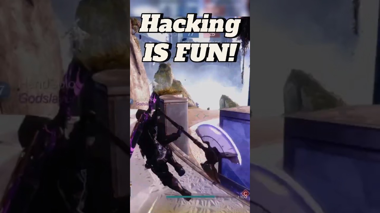 Hacking In Destiny 2 Is Fun But This Hunter Almost Got Away. #destiny2 #destiny2finalshape