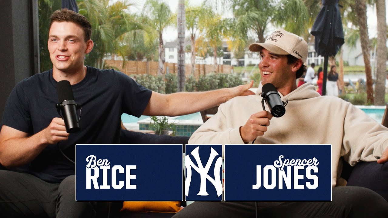YANKEES BROMANCE? 👀 Ben Rice and Spencer Jones (Bencer) join us to sing Bad Bunny and talk homers!