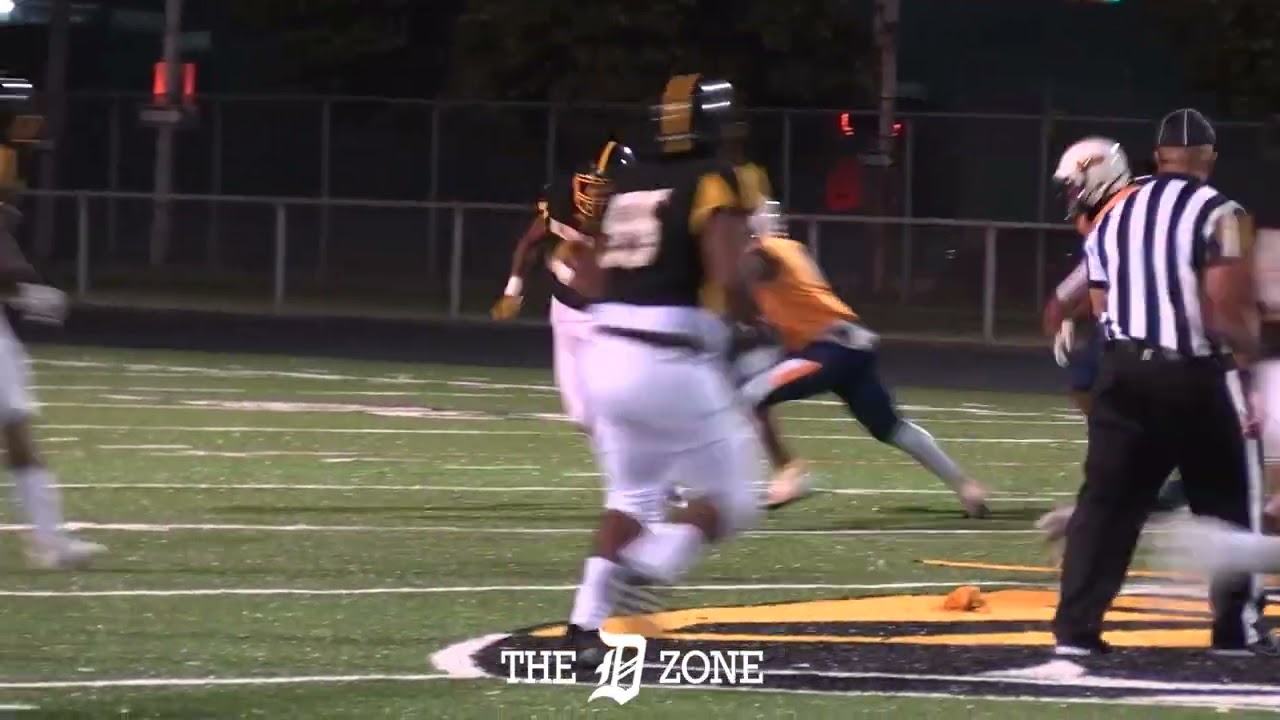 Detroit King 2024 CB/WR/S Eric Ellis Jr full game highlights vs. East English Village Prep