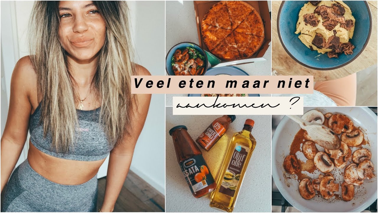 VEEL ETEN MAAR NIET AANKOMEN?  | LAAG IN KCAL 🍕VS 🍎| De verschillen