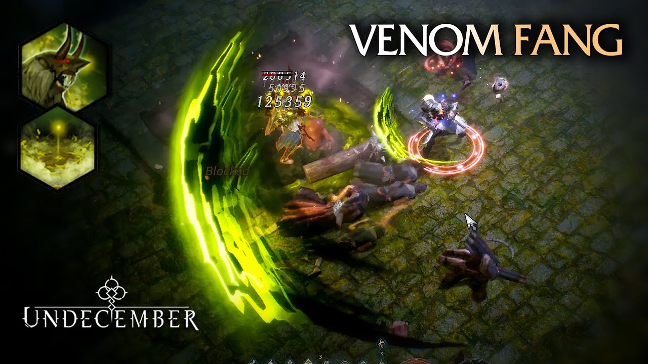 Undecember: Venom Fang Poison Cloud Build Guide (Hammer Tree)