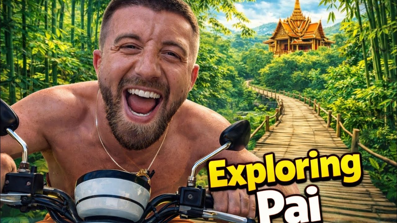 I Explored Pai On A Scooter!