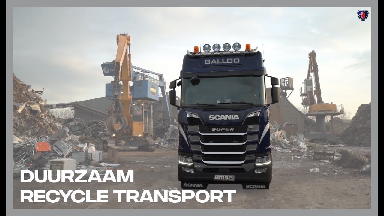 Galloo Transport - Duurzaam en kostenefficiënt, ook op het vlak van transport