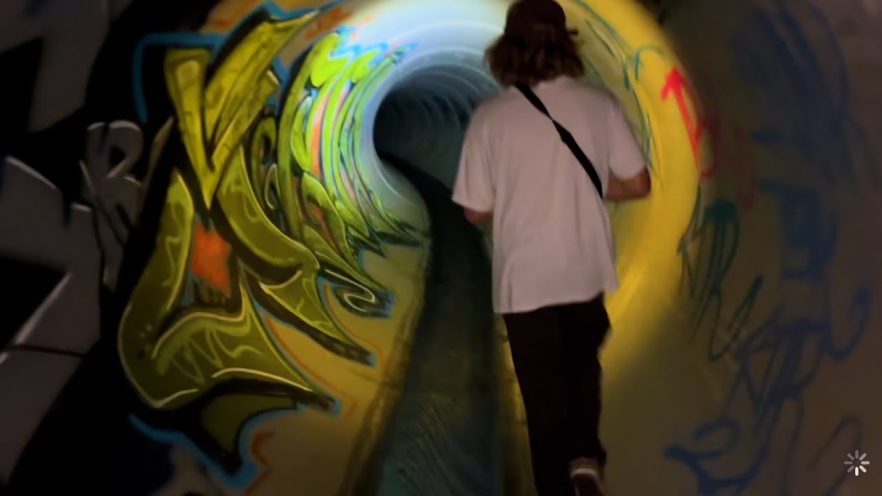 Exploring Graffiti Covered Storm Drain (San Diego)
