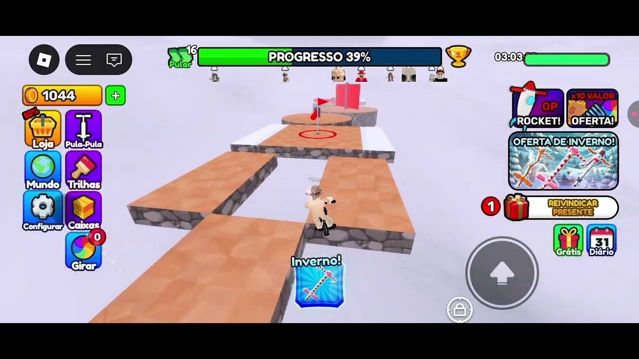 Jogando Pogo Obby #roblox #videoshort #games 
