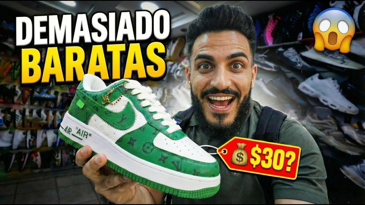 ¡Encontré el Paraíso de las ZAPATILLAS en Marrakech! 👟🇲🇦