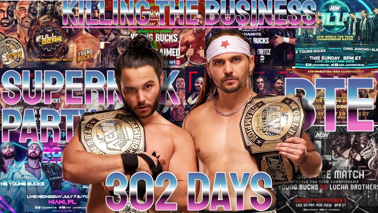 Every Young Bucks Tag Team Title Defense (2020-2021)|Killing The Business|