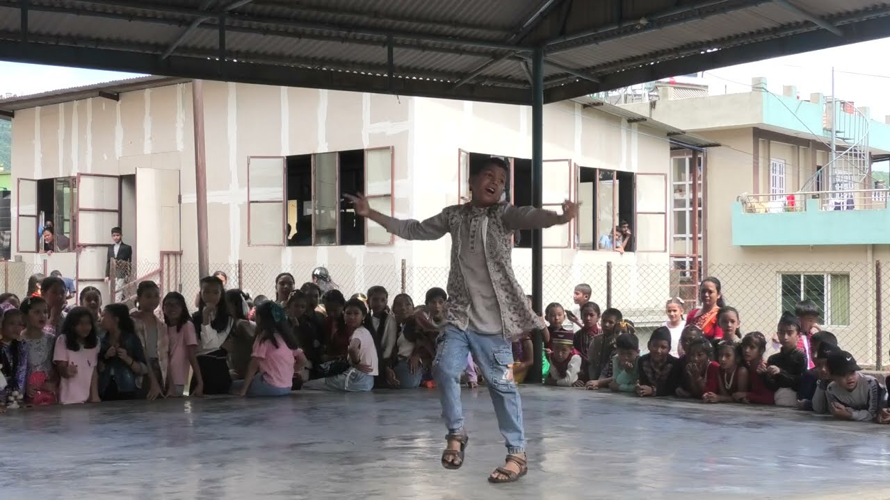 Dance || Mahim Parajuli ||  || Model School, Thankot. #childrensday #school #happiness