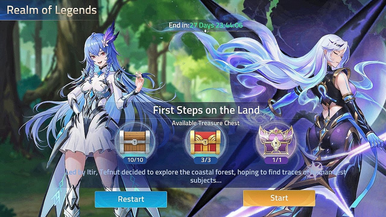 First Steps on the Land (Realm of Legends Chapter) MLA: WALKTHROUGH