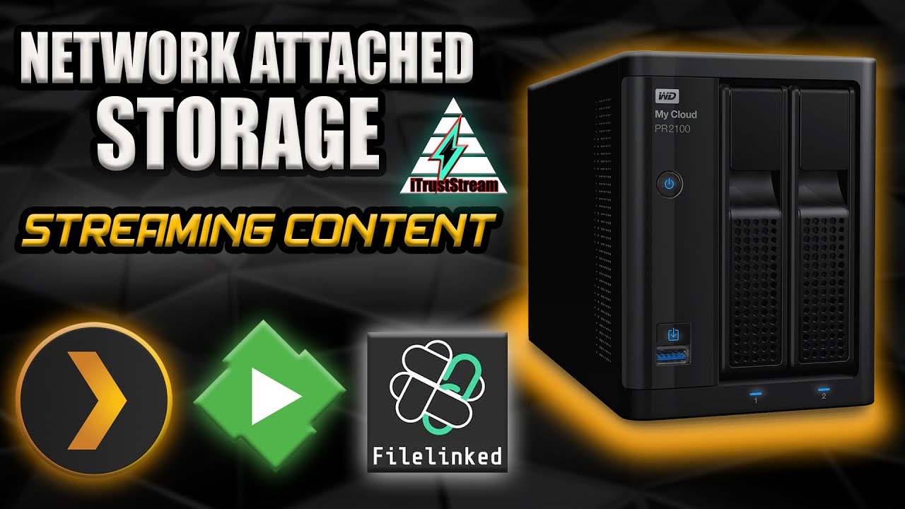 NETWORK ATTACHED STORAGE FOR CONTENT STREAMING - PLEX & EMBY