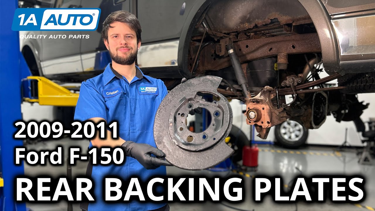 How to Replace Rear Backing Plates 2009-2011 Ford F-150