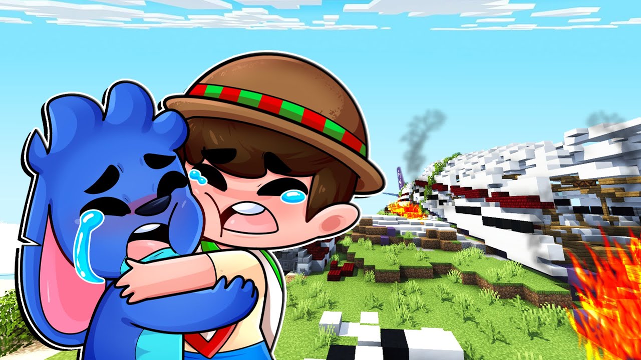 ¡NOS ESTRELLAMOS en la PEOR ISLA de MINECRAFT! 😭✈️ SURVIVAL EXTREMO con FLEXVEGA y DANY