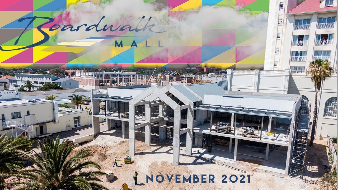 Boardwalk Mall Development Drone Video - November 2021