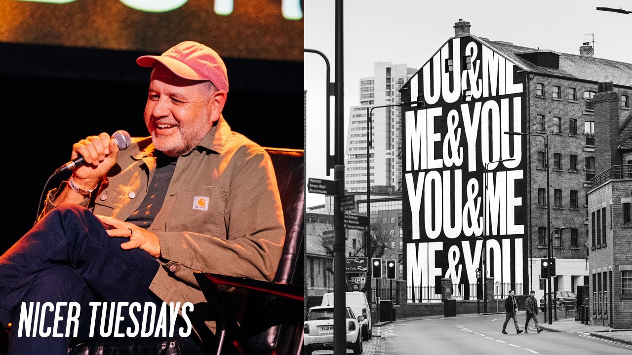Why music, protest and being nice are important to design | Anthony Burrill