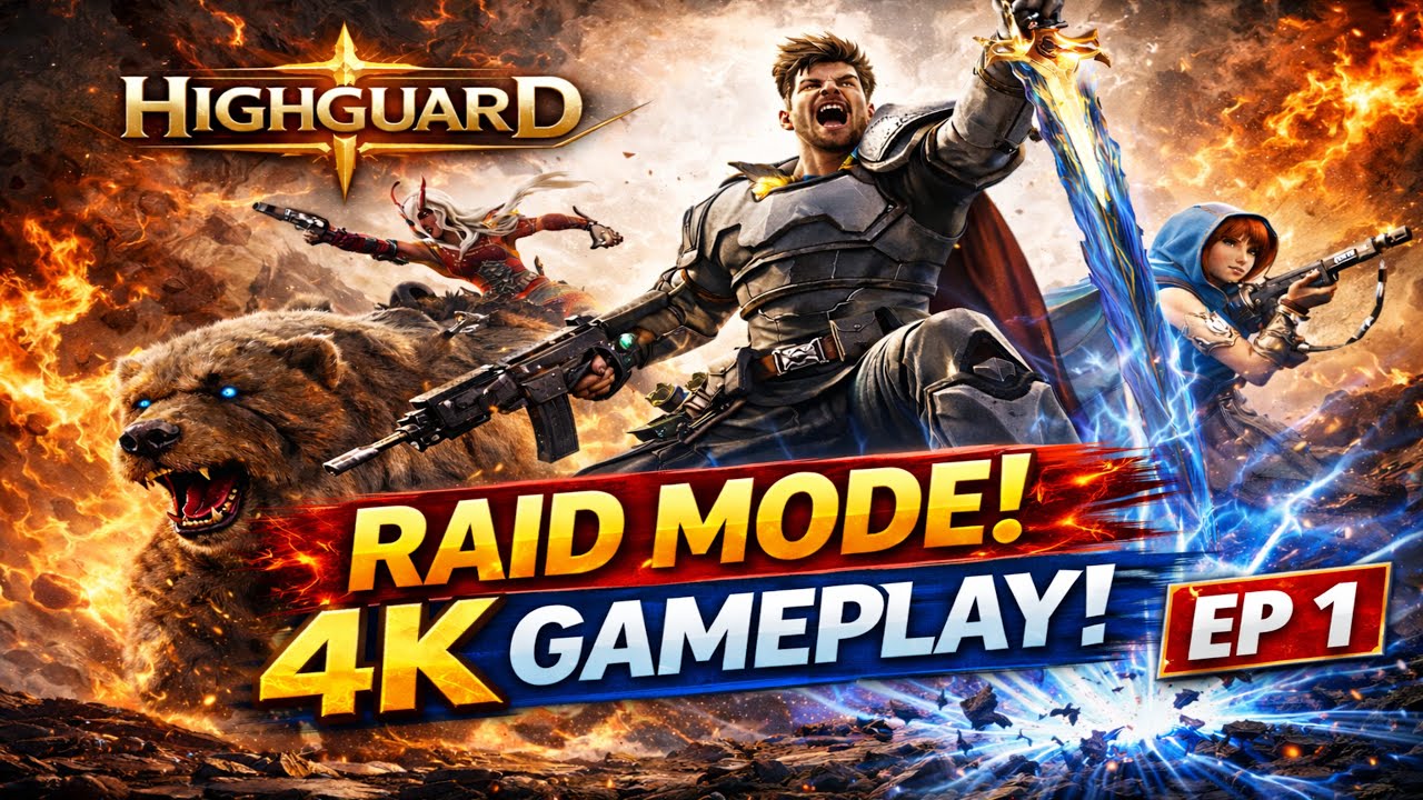 Highguard raid mode 3vs3 [4K gameplay No Commentary]